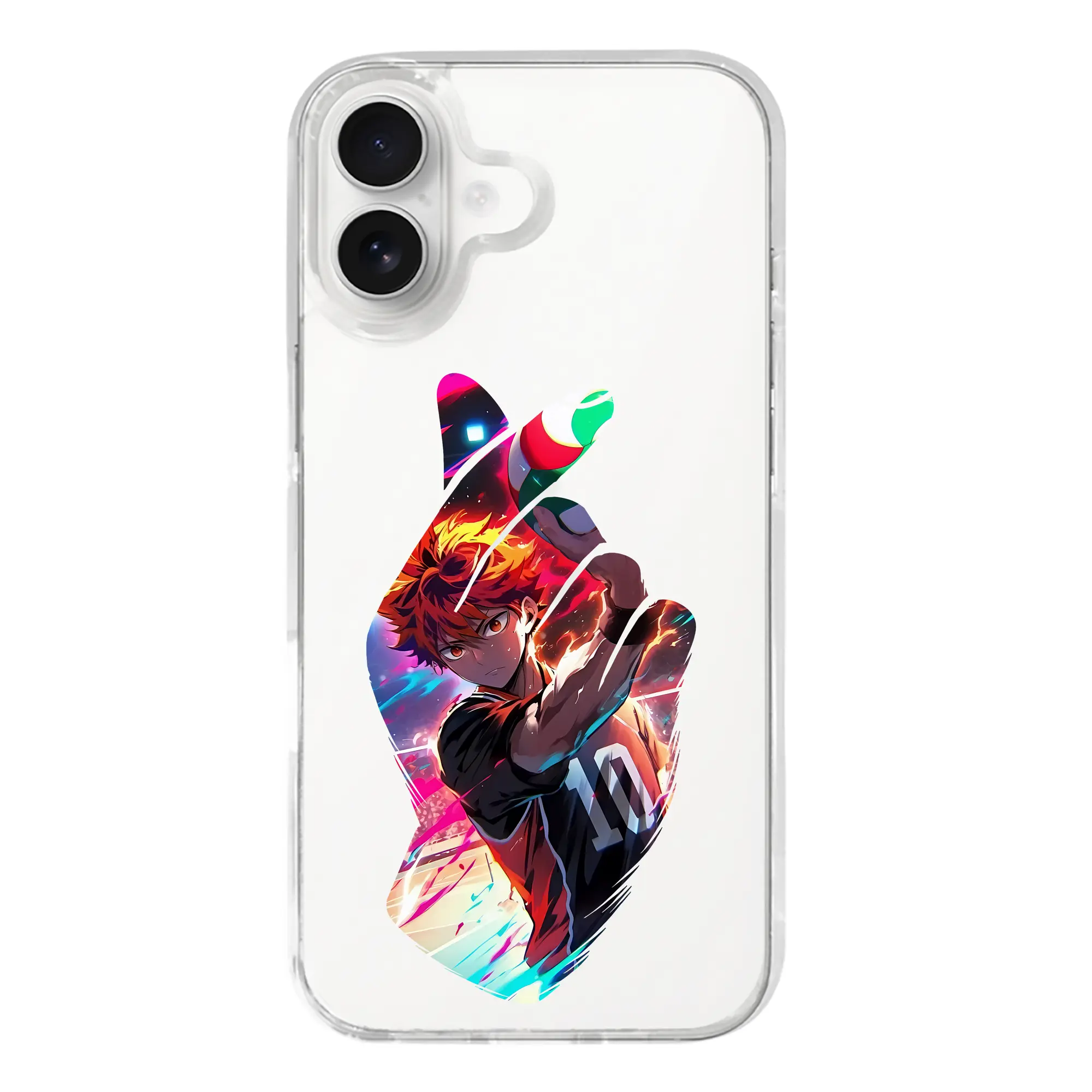 ハイキュー!! グッズ,日向翔陽 - iPhone 17シリーズ 透明スマホケース – 薄型・耐衝撃・精密フィット保護カバー